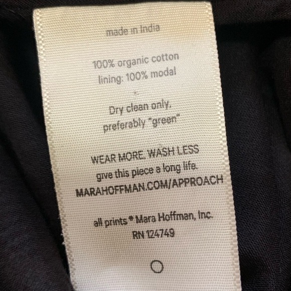 Mara Hoffman Plaid Tatum White Black Check Jacket Medium - Picture 10 of 10